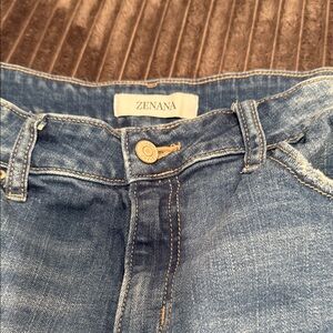 Zenana Outfitters Blue Jean Shorts
